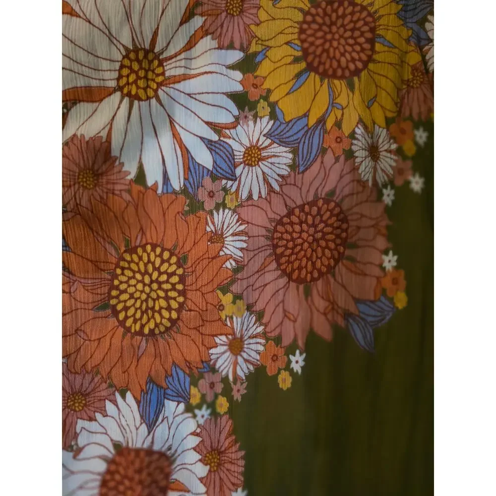 NwT Large O'Neill Women's Floral Cover-up Tank Dress - Picture 10 of 10